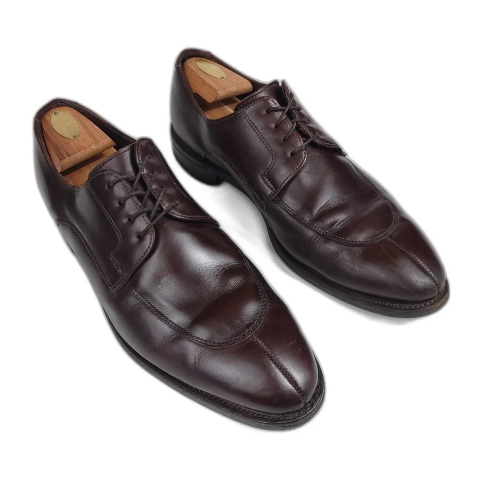 Allen Edmonds Belmont Leather Split Toe Dress Shoes 11.5 Old Money Quiet Luxury
